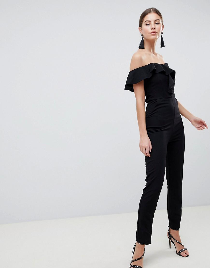ax paris bardot jumpsuit