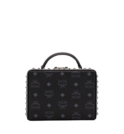 Mcm Berlin Crossbody-tasche In Visetos In Black | Black