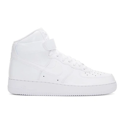 Nike White Air Force 1 High '07 Sneakers
