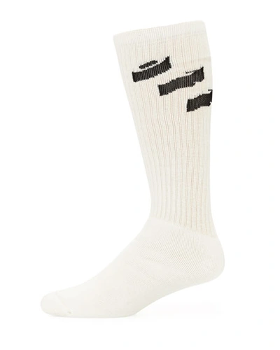 Off-white Men's Off Diagonal Socks In White