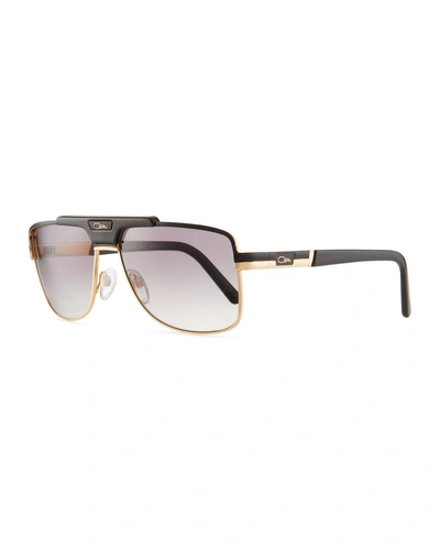 Cazal Men's Square Acetate/metal Sunglasses