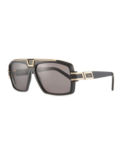 Cazal Men's Square Acetate/metal Sunglasses