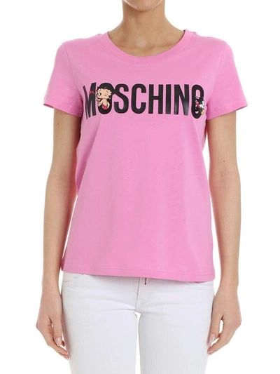 Moschino Betty Boop Logo Print T-shirt