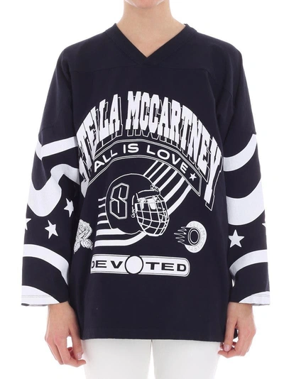Stella Mccartney All Is Love Sweatshirt In Ink