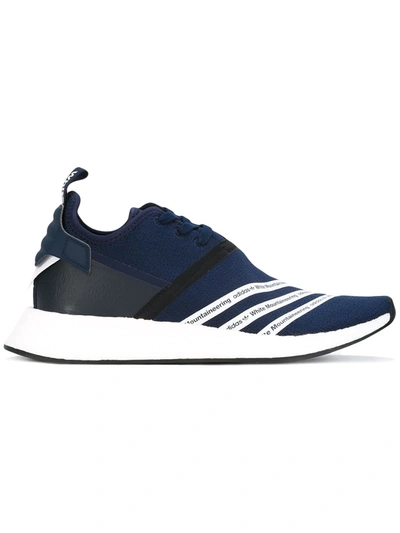 Adidas X White Mountaineering Nmd R2 Pk Sneakers In Dark Blue | ModeSens