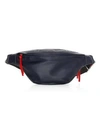 Elizabeth And James Nappa Leather Fanny Pack In Navy