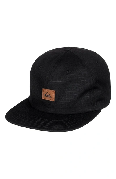 Quiksilver Cascades Ripstop Cap - Black