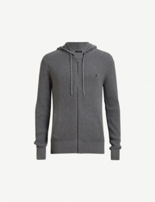mode merino zip hoodie