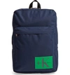 Calvin Klein Slim Square Backpack - Blue In Indigo