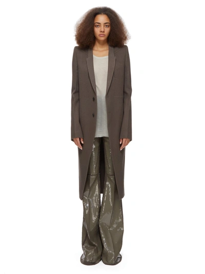 ジャケット・アウター Rick Owens Neue coat 38 Rick Owens Black Neue Coat Rick Owens