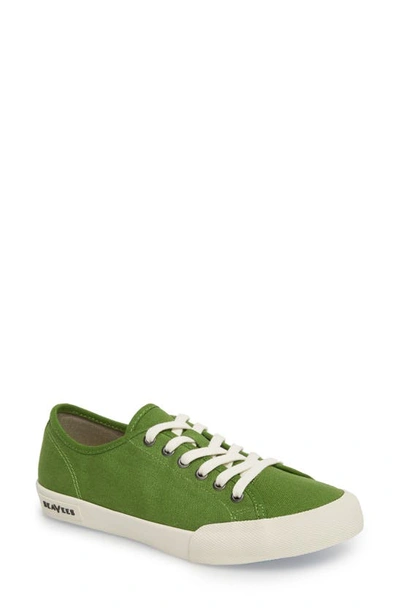 Seavees Women's Monterey Sneaker Standard Sneaker In Cactus Cotton Canvas