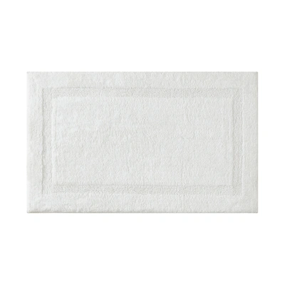 Nautica Peniston Solid White Bath Rug