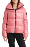 Save The Duck Isla Insulated Windproof & Water Repellent Puffer Jacket In Bloom Pink