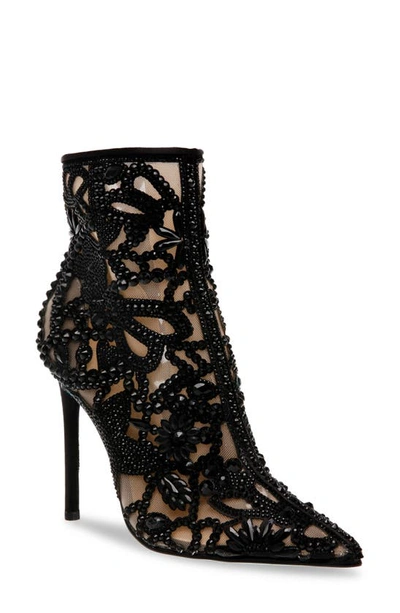 Betsey Johnson Bolt Bootie In Black