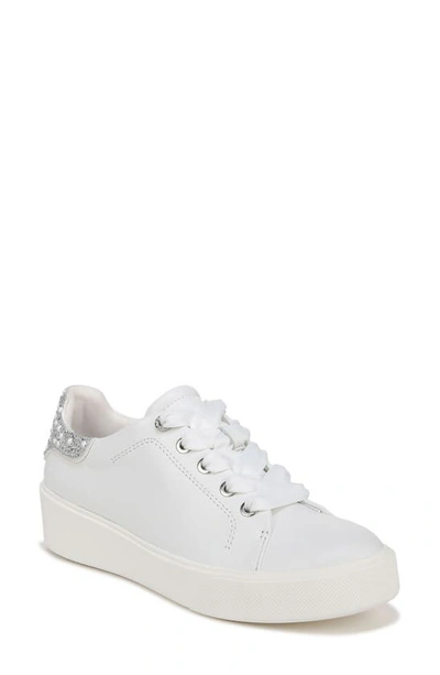 Naturalizer Morrison Bliss Sneaker In White Leather