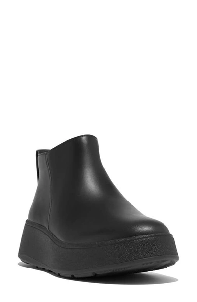 Fitflop F-mode Platform Bootie In All Black
