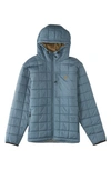 Billabong Journey Recycled Polyester Puffer Jacket In North Sea