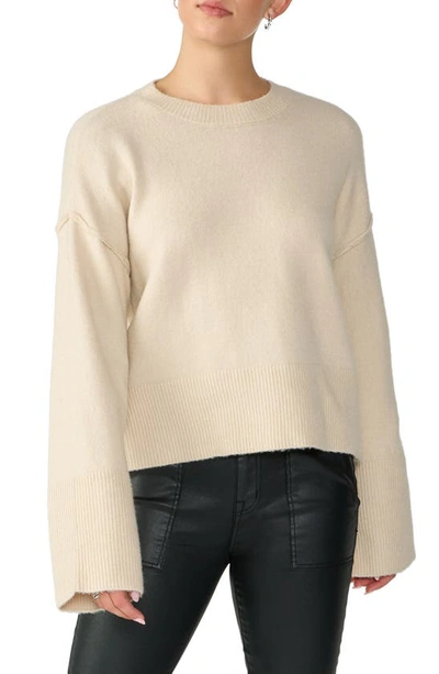 Sanctuary Sundays Crewneck Sweater In Toasted Ma