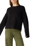 Sanctuary Sundays Crewneck Sweater In Black