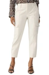 Sanctuary Polished Straight Leg Crop Cargo Pants In Toasted Ma