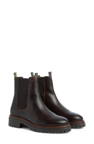 Barbour Evie Chelsea Boot In Brown