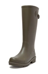 Fitflop Wonderwelly Waterproof Rain Boot In Military Green