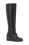 Vince Camuto Vuliann Knee High Boot In Black