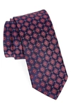 Nordstrom Halley Neat Silk Tie In Rose