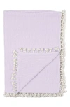 Crane Baby Muslin Blanket In Purple