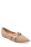 Journee Collection Patricia Flat In Brown