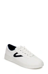 Tretorn Nylite Classic Sneaker In White/ Navy Pu