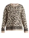 Altuzarra Casablanca Leopard-jacquard Sweater