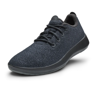 Allbirds Women's Wool Runner Mizzles In Black