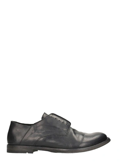 Damir Doma X Officine Creative Black Leather Lace Up