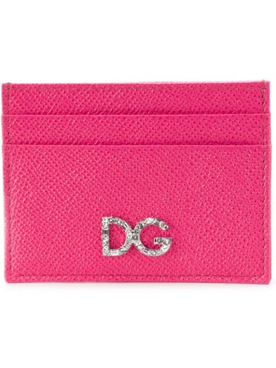 Dolce & Gabbana Card Holder In Pink
