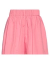Red Valentino Woman Shorts & Bermuda Shorts Pink Size 2 Cotton, Polyester