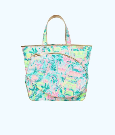Lilly Pulitzer Perfect Match Tennis Tote In Multi Perfect Match