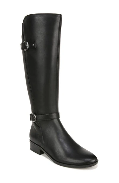 Naturalizer Sahara Riding Boot In Blackwc