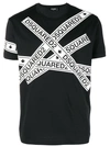 Dsquared2 T-shirt Mit Logo-print - Schwarz In Black