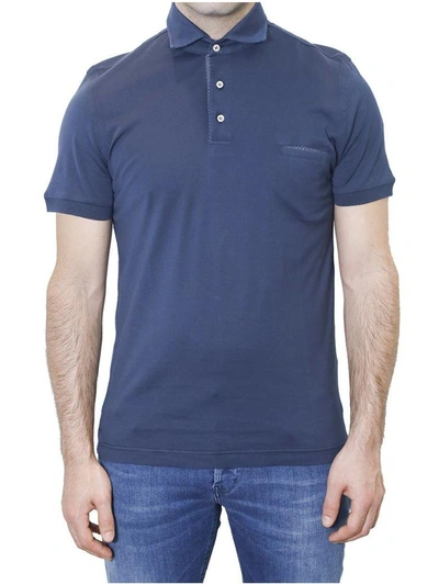 Della Ciana - Cotton Polo Shirt In Blue