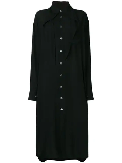 Vivienne Westwood Oversized Shirt Dress - Black