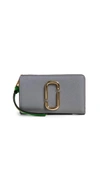 Marc Jacobs Snapshot Compact Wallet In Slate Multi