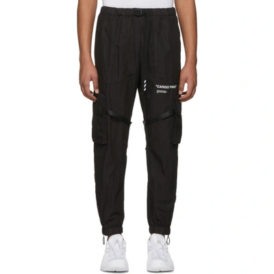 Off-white Black Parachute Cargo Pants