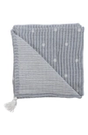Crane Air Luxe Cotton Baby Blanket In Starlight
