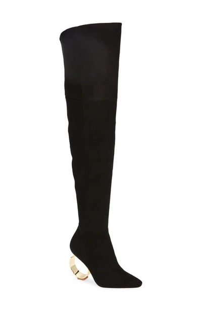 Cult Gaia Bella Over The Knee Boot In Black
