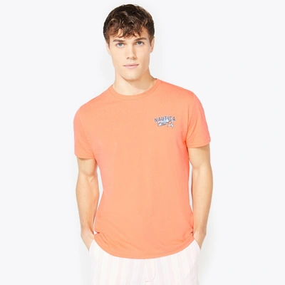 Nautica Mens Big & Tall Whale Graphic T-shirt In Multi