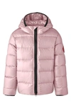Canada Goose Kids' Crofton Water Repellent 750 Fill Power Down Recycled Nylon Puffer Jacket In Pink Lemonade