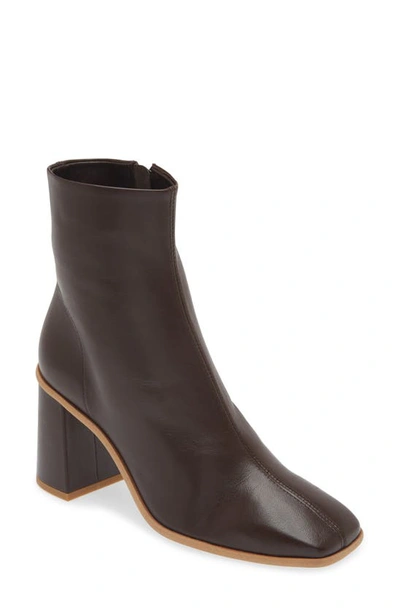 Free People Sienna Ankle Boot In Hot Fudge