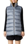 Save The Duck Coral Insulated Puffer Vest In Blue Fog