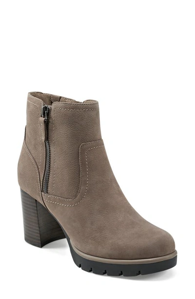 Easy Spirit Camber Platform Bootie In Taupe